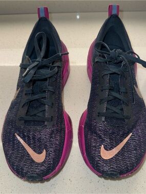 Nike ZoomX Invincible 3 DR2660-404 Womens 8 Running Shoes Dark Raisin Sneaker